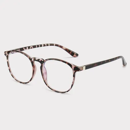 XUEDIAO Retro Round Frame Anti-Blue Ray Computer Glasses for Men and Women