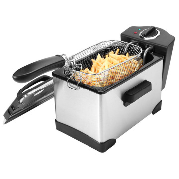 Elektrischer Handelsfrocker mit Ölfiltration für Hühnchen, Truthahn und Pommes Frites