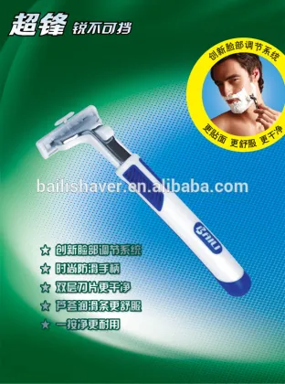 twin blade razor plastic razor best selling razor