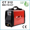 Inverter dc tig mma máquina de soldadura de corte CT312