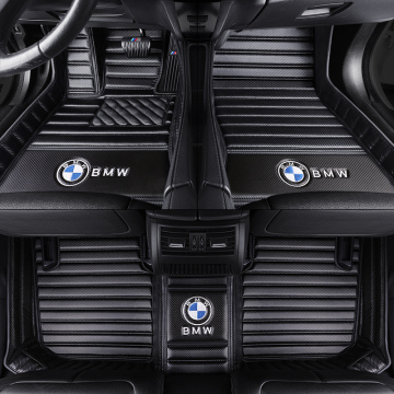 Luxus Auto Matte Diamant Auto Fußmatten 5d Fall für BMW