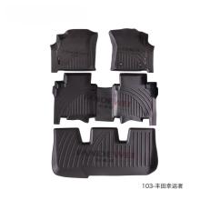 interior accessories TPV 5D car foot mat