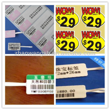 printed labels/stickers,price labels, various kinds price stickers,price tags,barcode price labels