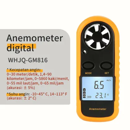 High Precision Wind Speed Flow Temperature Hot Wire Anemometer - Wholesale Digital Anemometer