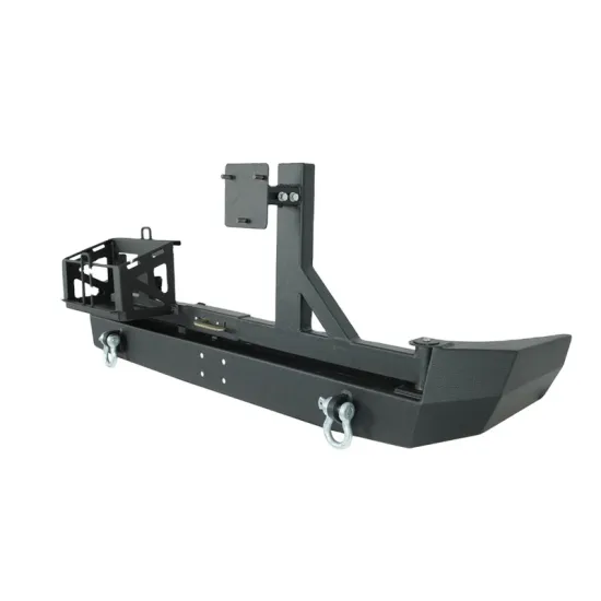 2007-2014 Toyota FJ Cruiser Offroad Rear Bumper with Spare Tire Rack and Bumper Guard Bull Bar