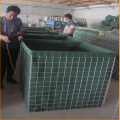 Welded Gabion Box Defensive Barriers Wall With Geotextile