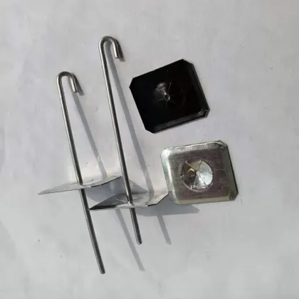 2.4x95mm Aluminum J Hooks Solar Panel Mesh Clips