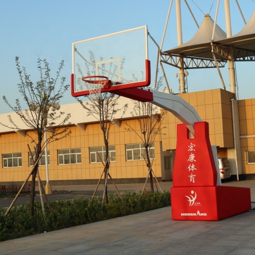 FIBA Approved Portable Folded Basketball Hoop Stand