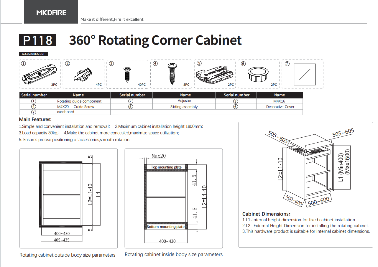 Cabinet Frame Rotation Machine Upgraded 360° spin cabinet hardware Max 600mm width China Manufacturers ...