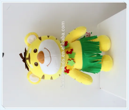 Decorative plush toys friend gifts Lovely Colorful Hawaii Series- Boy in Hula shirt