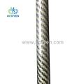 3K colored carbon aramid fiber tube pipe