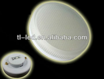 2013NEW LED light GX53 with 30SMD Factory, LED Cabinet Light GX53 with Glass Cover CE ROHS