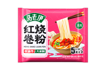 Instant Rice Noodle Rolls Multi-Flavor Bag