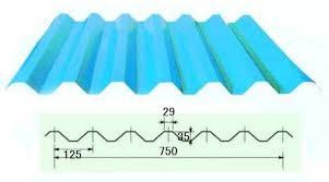 V35-125-750 Corrugated Aluminum Sheets
