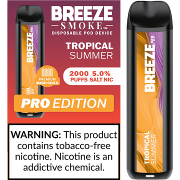 Breeze Smoke Disposable Device 2000 Puff