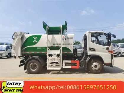 JAC 5cbm 5 Ton Domestic Waste Vehicle Kitchen Garbage Truck for Municipal