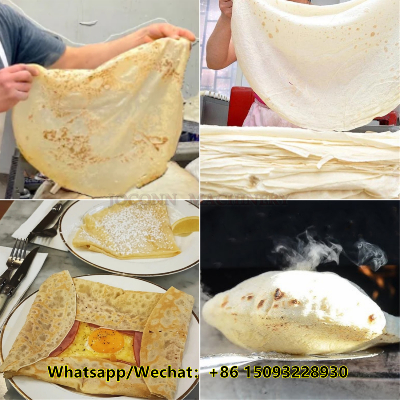 Round Shape Arabic Bread Moulding and Saj Production Line