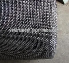 manufacturer of square screening galvanized stainless steel crimped wire mesh