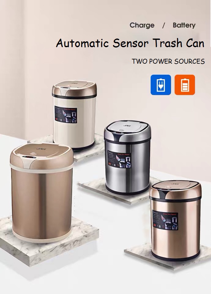 Re-chargeable Sensor Trash Bin