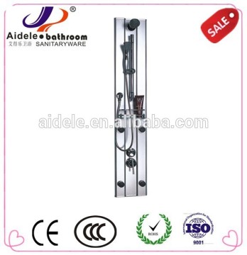 shower panel with LED lights rainfall ,waterfall LED lights shower head shower panel