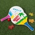 Set da tennis promozionale da spiaggia con palla