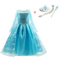 Dress Halloween Girl Costumes For Kids Winter Full Sleeve Clothing Party Dress Up For Cosplay Christmas Princess Costume
