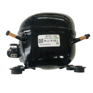 R134a Refrigeration Compressors: QD75H, QD65H, QD110H Series for Refrigerators and Freezers