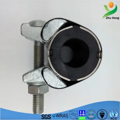 SJW-F subsea pipe repair clamps galvanize steel pipe types of coupling fabricated pipe clamps