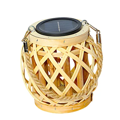 Willow basket retro outdoor lights