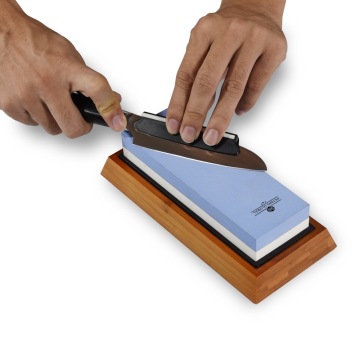 1000/6000 Körnernschärfen Mini -Whetstone mit Führer