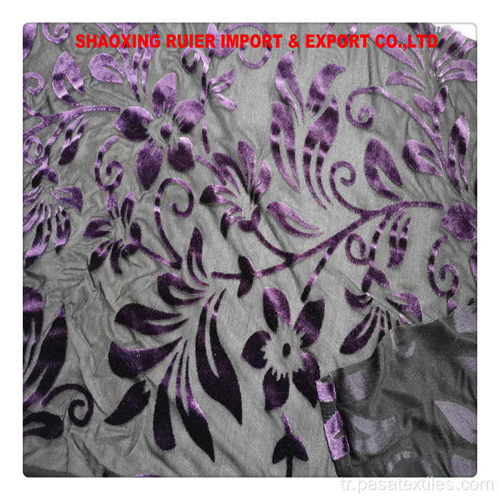 giyim/kanepe/ev tekstili için kadife tükenmişlik kumaşı