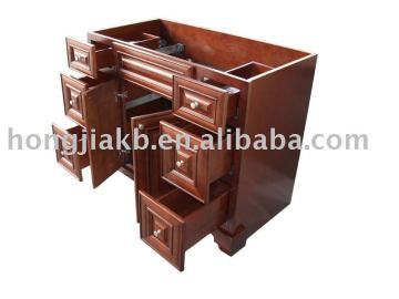 Bamboo bathroom vanity