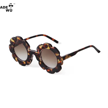 Pink Polarized Sunglasses for Kids - Stylish Sunflower Shades for Baby Girls