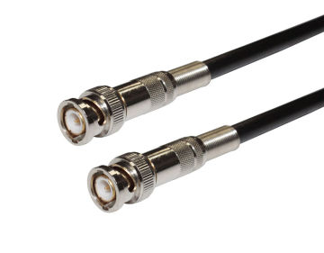 5m / 10m / 20m Bnc To Bnc Cable Connector, 3.7 Solid Pe Custom Cable Assembly