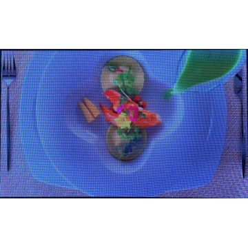 Yüksek Parlaklık Şeffaf Dış Mekan perde Ekran Görüntüsü