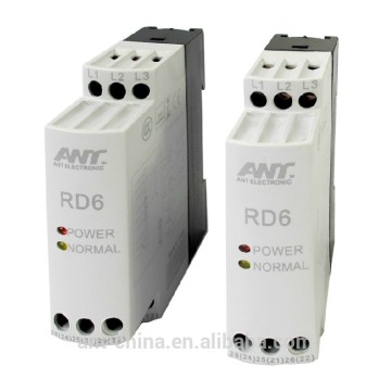 phase sequence voltage relay RD6 low voltage high voltage relay