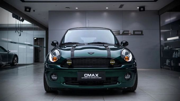 150mic British Racing Green Vinyl Wrap , Multifunction Pet Release Film 0