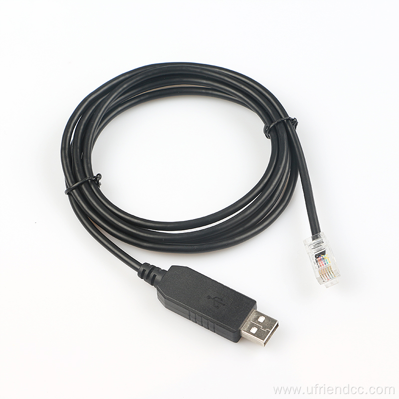 RS422 USB to RJ11 6P4C Serial Console Cable