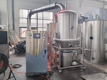 粉末液床乾燥機