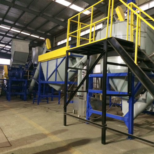 PET Bottle Flakes Crushing Washing Recycling Line