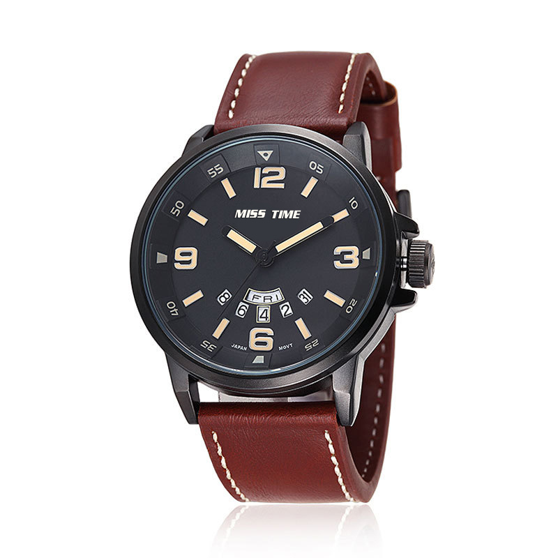 Customized logo leather watches wholesale Customized logo leather watches wholesale