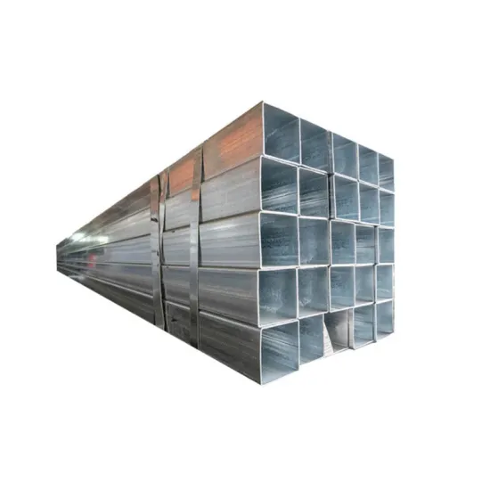 50x100 Hollow Section Steel Tubes: S235, S275 Grades, Galvanized and Welded Square Tube Options