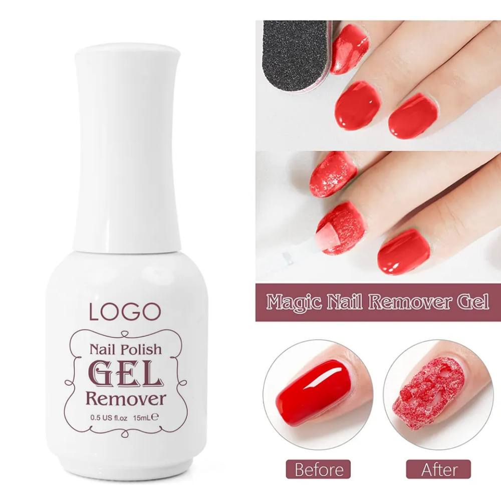 Removedor de gel de unhas mágica gel de limpeza rápido seguro