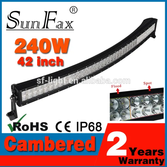 9-32V high quality 100% water proof 240W off road led light bar 42 inch