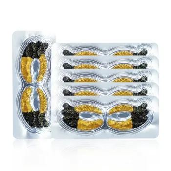 24K Gold Butterfly Eye Mask: Moisturizing, Nourishing, Firming, Anti-Wrinkle & Dark Circles Treatment - Wholesale OEM Options