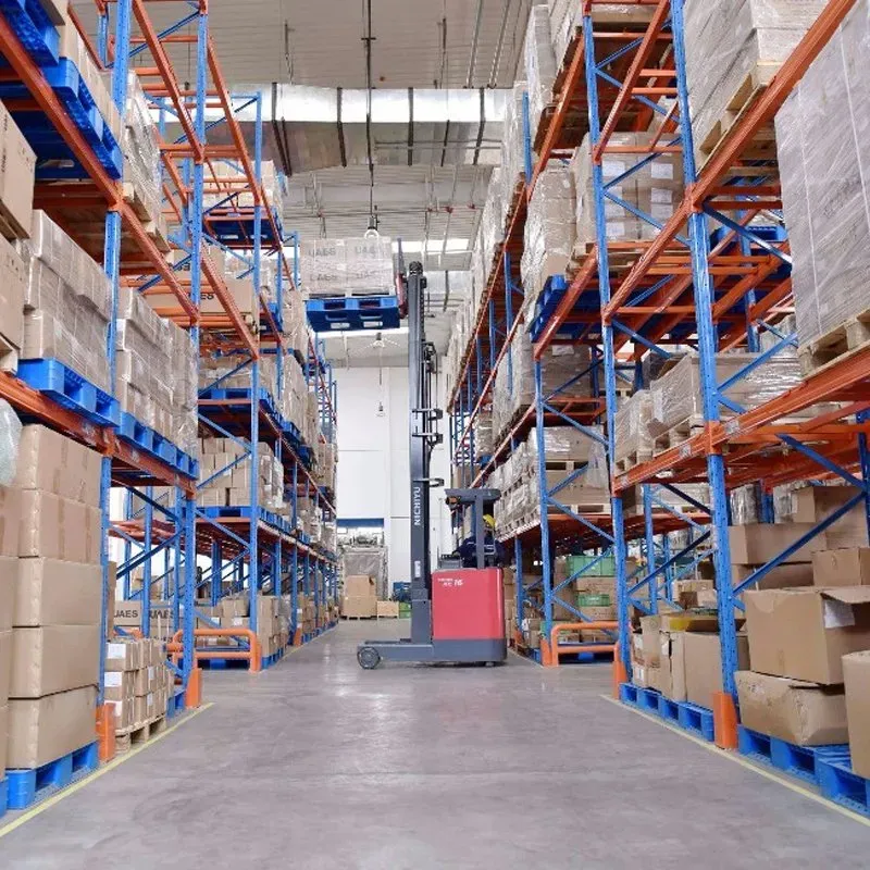 High-Capacity AS/RS Warehouse Racking System