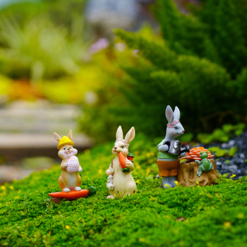 Spring 2023 Easter Bunny Decorations: Customized Yard Decor for Family Reunions and Decorated Easter Eggs