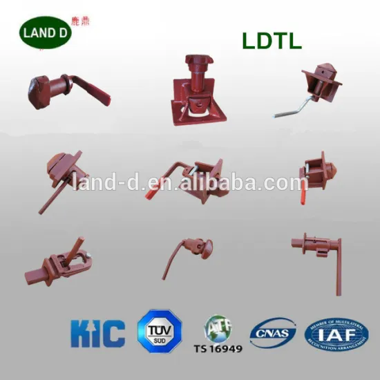 Hot Sale several types Truck Trailer Chassis Shipping Container Parts Truck Rear Door LOCK