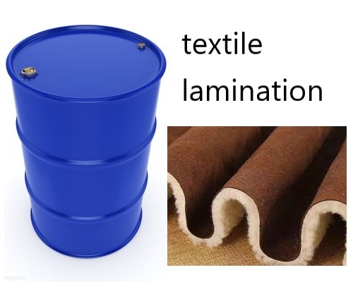 Adhésif de fusion à chaud pour la stratification textile