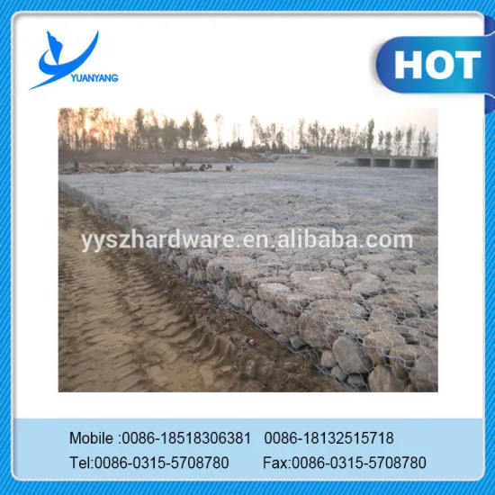 Sturdy Gabion Box Wire Cage Rock Wall Made in China